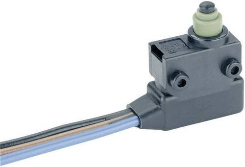 Marquardt Mikroschalter 1058.0653 in Grau, 24 V/DC 2A, 1 x Ein/(Ein), IP67 tastend - Bild 1