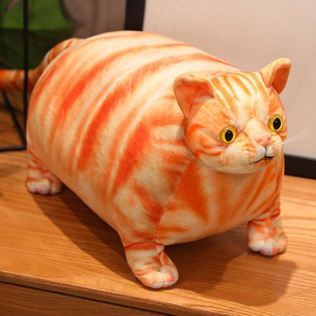 Katzen Plüschtier, orange, ab 14 Jahren - Bild 1
