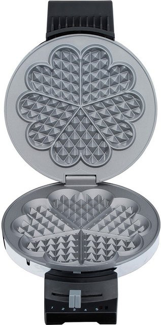 Cloer Waffeleisen aus Edelstahl in Silber - Bild 1