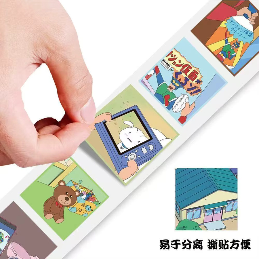 Keeppley Crayon Shin-chan Anime Cartoon Aufkleber, 500-teiliges Set - Bild 2