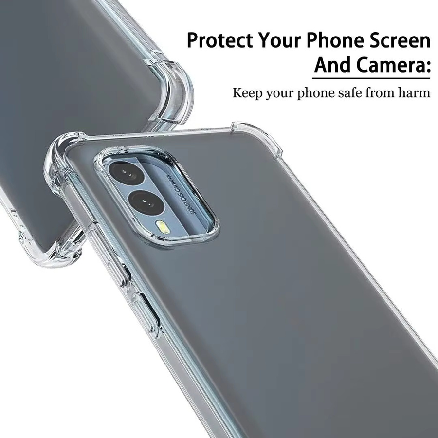 Transparente TPU Schutzhülle für Nokia C210, C110, C22, C32, C12, XR21, G310, G400, G42, G22 - Bild 4