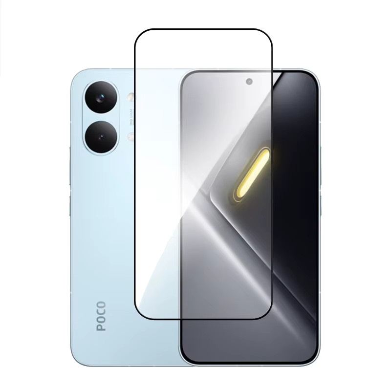 Xiaomi Poco X8 Pro Max 5G Displayschutzfolie aus gehärtetem Glas mit Kameralinsenfolie, transparent - Bild 2