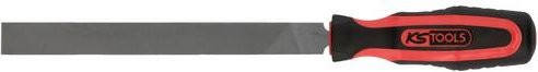 KS Tools Flachfeile Form B aus Stahl, Länge: 350 mm, Hieb 2 - Bild 1