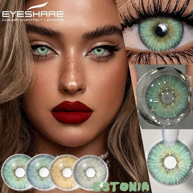 EYESHARE Jahreslinsen farbig, 2 Linsen - Bild 1