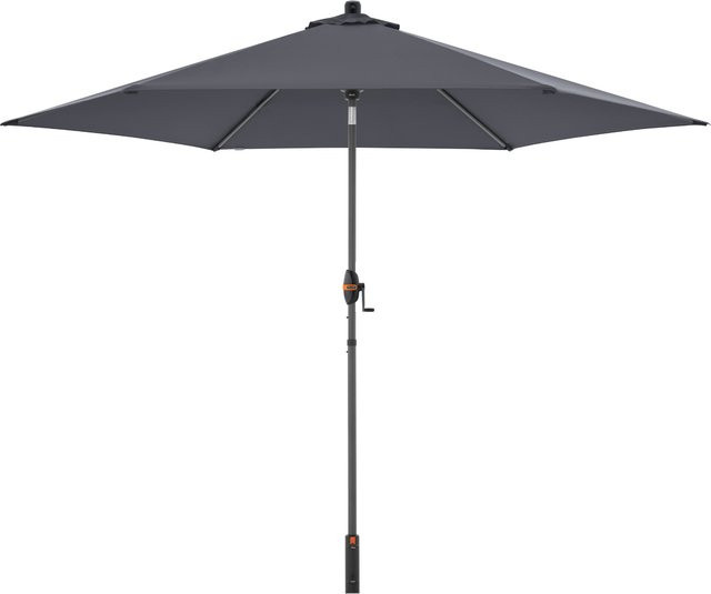 Doppler MyZone Sonnenschirm mit Auto Tilt Funktion, Anthrazit, Durchmesser: 305 cm - Bild 1