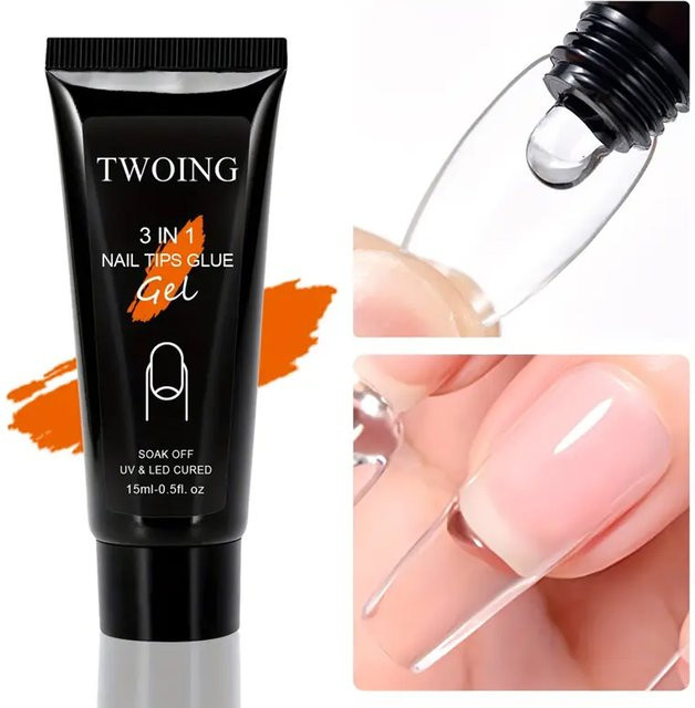 TWOING Acryl-Nagelgel für Maniküre-Verlängerung, Unisex - Bild 1