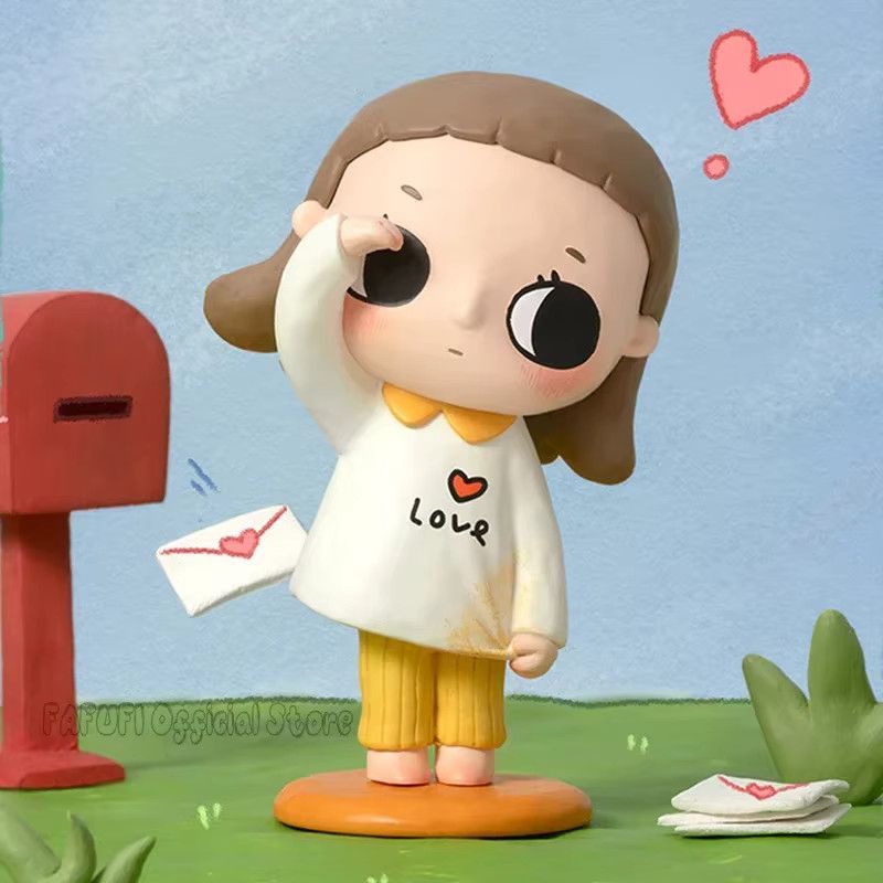 POP MART Nyotas Fluffy Life Series Blind Box Anime Action Figure Mystery Box Spielzeug für Mädchen - Bild 1