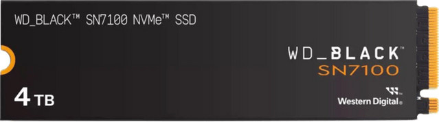 Western Digital WD Black SN7100 NVMe M.2 SSD 4TB Schwarz - Bild 1
