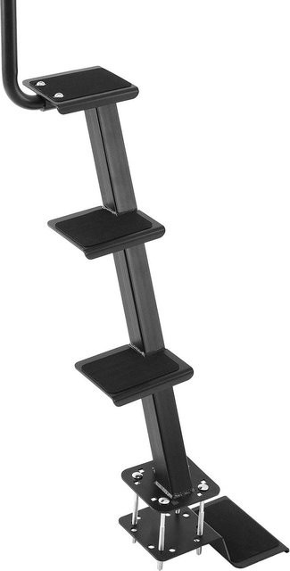Buying Solutions MB Bootsanhänger-Stufen, 4-stufig, Stahl, Schwarz - Bild 1