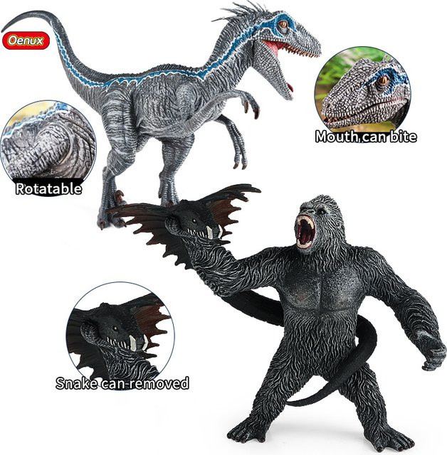 Oenux Jurassic Park Indominus Rex Indoraptor King Kong Actionfiguren, Dinosaurier, Tiere - Bild 1
