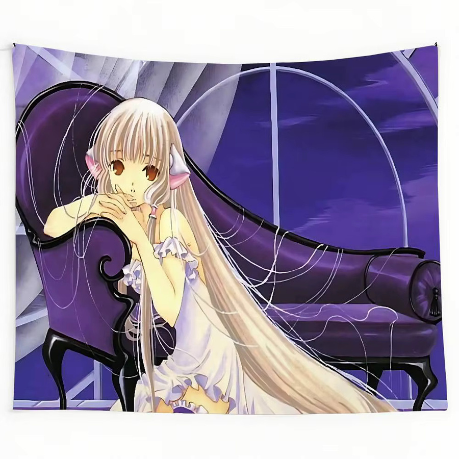 MINISO Anime C-chobits Wandbehang im Art Deco Stil für dein Zuhause, Breite: 70 cm, Höhe: 50 cm - Bild 7