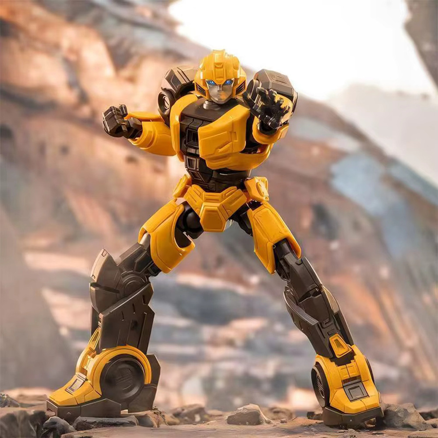 YOLOPARK Transformers Optimus Prime Megatron Elita Bumblebee Cogged Mode Actionfiguren - Bild 2