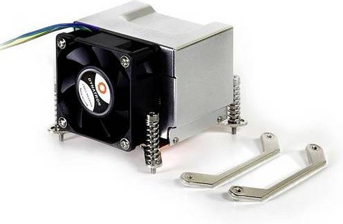Dynatron K666 CPU-Luftkühler mit Lüfter für Intel LGA 1156 in Schwarz und Silber - Bild 1
