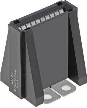 Molex Buchsengehäuse-Platine 2132741003 in Schwarz und Silber - Bild 1