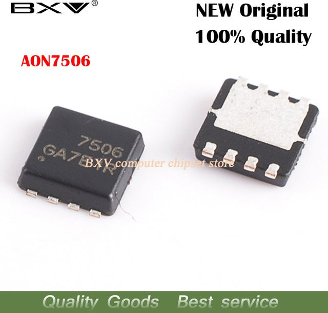 5 Stück AO7506 MOSFET QFN-8 in Schwarz - Bild 1