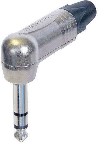 Neutrik NP3RX Klinken-Steckverbinder 6,35 mm Stereo-Stecker gewinkelt in Silber - Bild 1