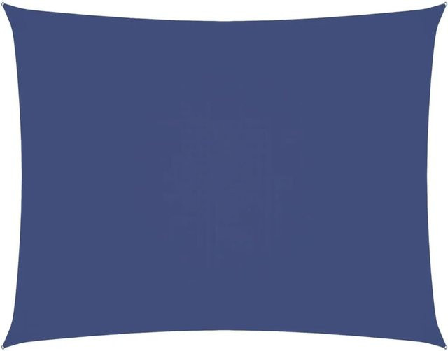 Furnicato Sonnensegel aus PU-beschichtetem Oxford-Gewebe, rechteckig, Blau, Breite: 3,5 m, Tiefe: 2,5 m - Bild 1