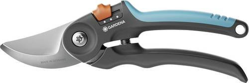 Gardena PremiumCut Flex Bypass Gartenschere in Anthrazit mit Drahtschneider und Saftrille - Bild 1