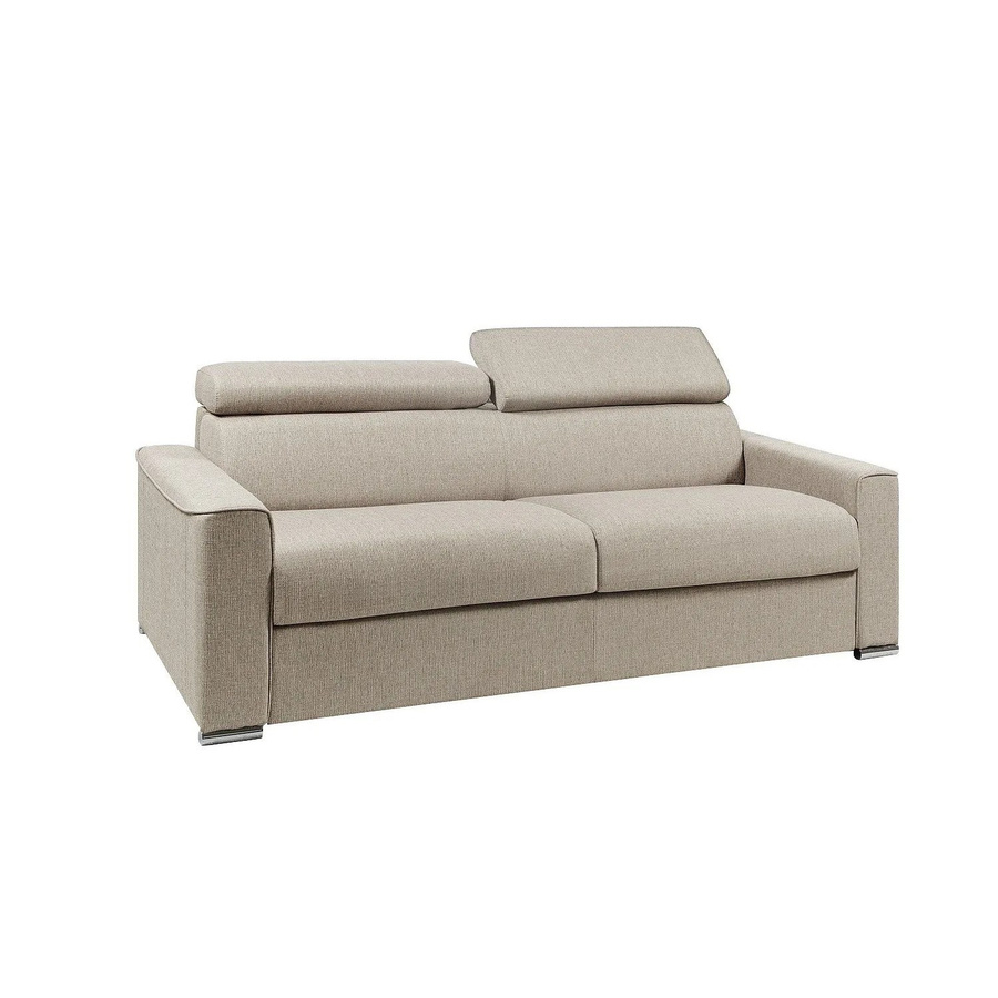 Schlafsofa Vizir von Vente-unique in Beige mit einer Breite von 216 cm - Bild 2