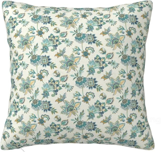 JMG Clothing Quadratische Kissenbezüge William Morris Druck Art Nouveau in Blau, B/T/H: 30 x 30 x 0 cm - Bild 1