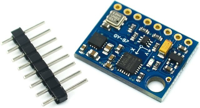 GY-87 10DOF Sensor Modul mit MPU6050, HMC5883L und BMP180 in Blau - Bild 1