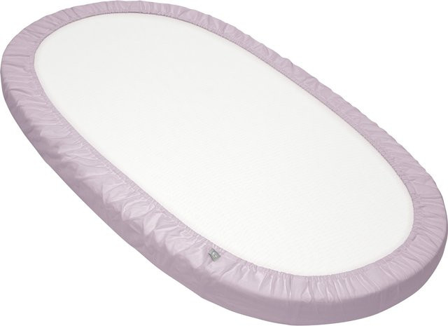 Stokke Sleepi Spannbetttuch aus Bio-Baumwolle in Pink und Purple - Bild 1