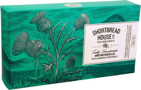 Shortbread House of Edinburgh Buttergebäck Stem Ginger 170 g - Bild 1