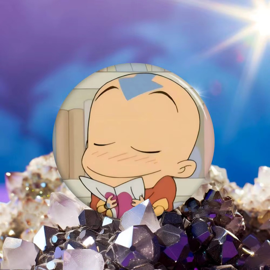 Brosche Anime Avatar The Last Airbender, Runde Anstecknadel - Bild 4