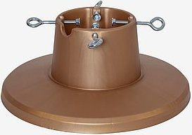 Weihnachtsbaumständer Granig von Star Trading in Gold und Braun - Bild 1