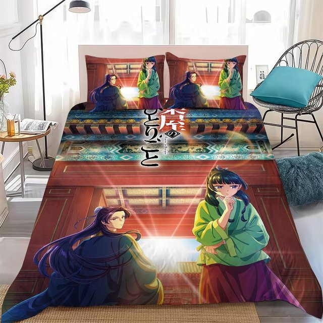 BEE BOBO B Bettwäsche-Set Apotheker-Tagebücher, 3-teilig, Polyester, Multicolour, B/T: 200 x 200 cm, Kissenbezüge: 40 x 40 cm - Bild 1
