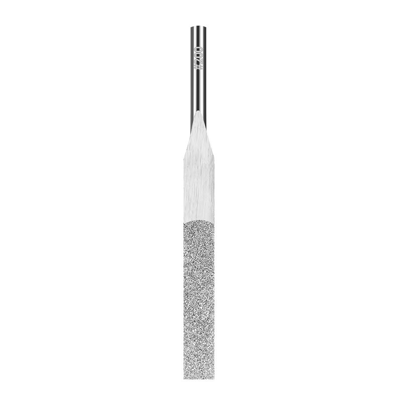Elektrische Ultraschallfeile MTP120 in Silber mit Diamant-Feinsandlegierung als oszillierendes Schleifgerät und pneumatisches Feilenschleifwerkzeug - Bild 2