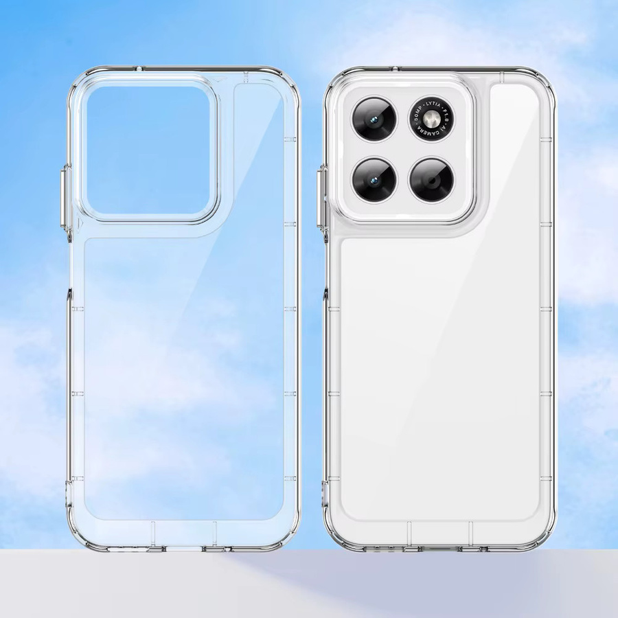 Harte Handyhülle für Motorola Moto G-Serie und Moto X70 Air in Transparent Blau - Bild 1