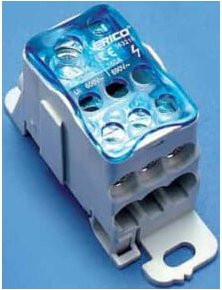 Erico Kleinverteiler UDJ-125A aus Messing mit transparentem Gehäuse - Bild 1