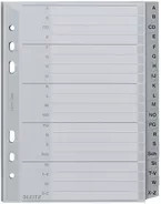 Leitz A-Z Register A5 in Grau und Weiß, B/H: 16,5 x 21 cm - Bild 1