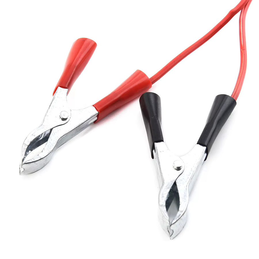 12V DC Ladekabel mit Krokodilklemmen in Rot für Honda Generatoren EU1000i und EU2000i - Bild 2