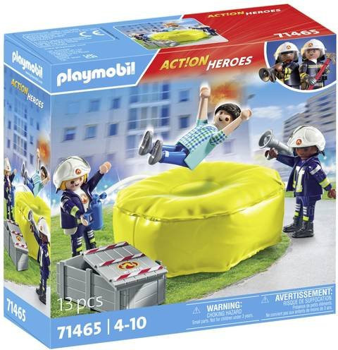 Playmobil ACT!ON HEROES Feuerwehrleute mit Luftkissen 71465 - Bild 1