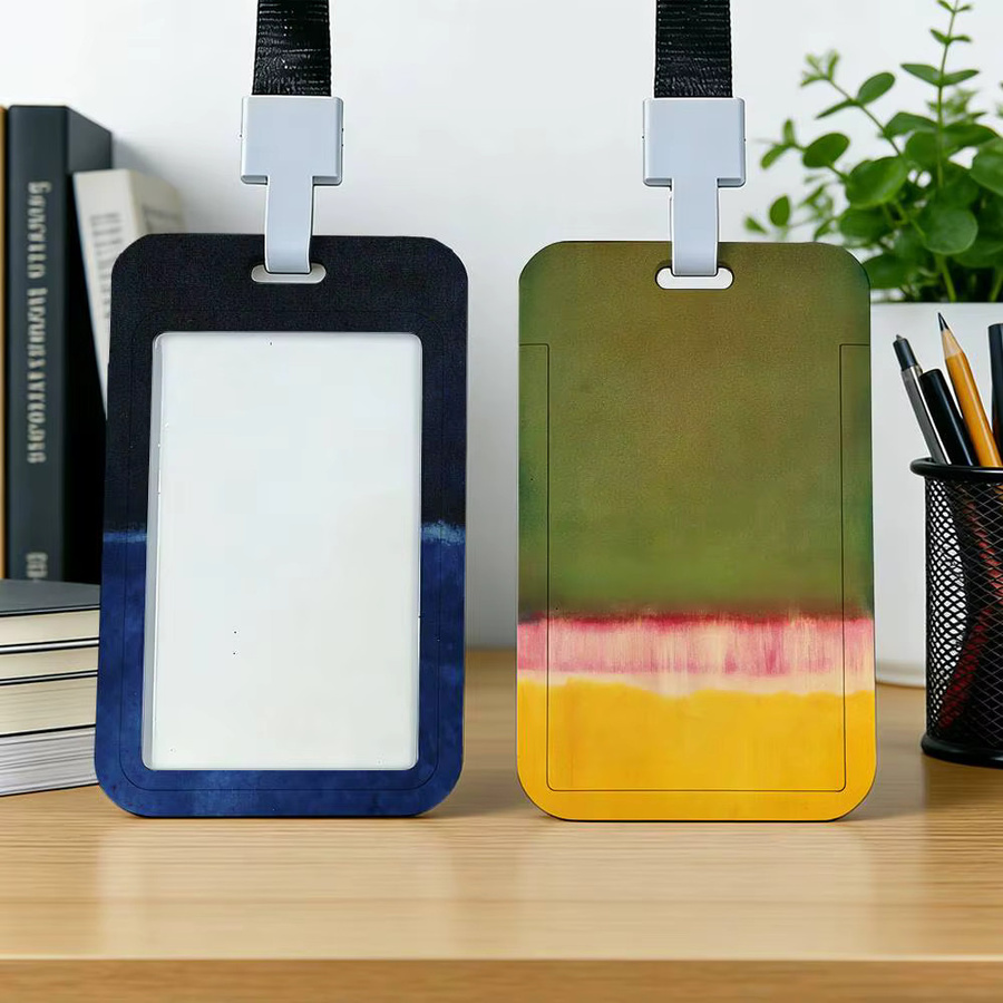 Art M-Mark Rothko Kartenhalter und Schlüsselband in Multicolour für Ausweise und Namensschilder (Unisex) - Bild 1