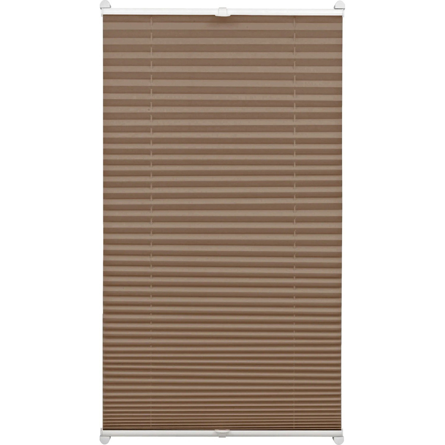 Gardinia Easyfix Plissee lichtdurchlässig aus Polyester, Farbe: Taupe, B: 70 cm, H: 130 cm - Bild 2