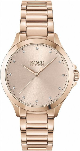 BOSS Damenuhr, Quarz, Edelstahl, Roségold, 32 mm, 3 ATM - Bild 1