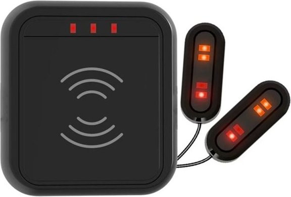 Stable-Moto Warnsystem 60GHz BSD-Radar Sicherheitskit für Motorräder mit Totwinkel-Überwachung und Spurwechselassistent, Schwarz, IP67 Wasserdicht - Bild 1