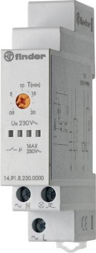 Finder Treppenhaus-Lichtautomat 14.91.8.230.0000 Treppenlichtzeitschalter für Hutschiene 230 V - Bild 1