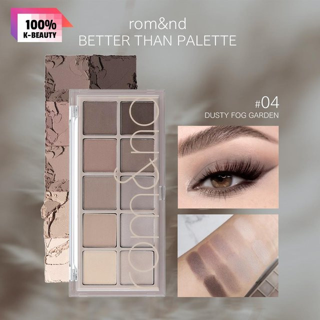 rom&nd Better Than Palette Puder, Dusty Fog Garden, Matt - Bild 1