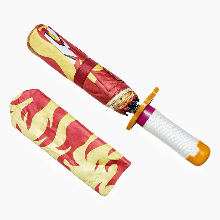 Bandai Kimetsu No Yaiba Tanjirou Dämonentöter Katana Sabre Regenschirm - Bild 2