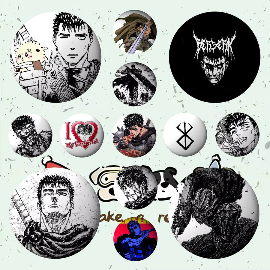 52TOYS Brosche Anime B-Berserk-S, Metall - Bild 4