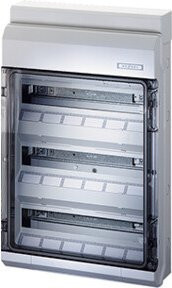 Hensel Automatengehäuse KV 9354 Verteilungskasten aus Kunststoff in Grau und Transparent B/T/H: 60,3 x 40,3 x 54,0 cm - Bild 1
