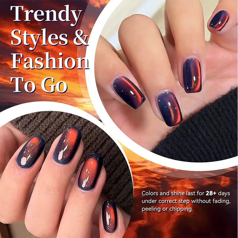 BORN PRETTY Blazing Sky Magnetic Gel Nagellack, 10 ml - Bild 5
