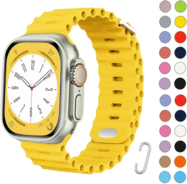 Ozeanarmband für Apple Watch, Silikon, Unisex - Bild 1