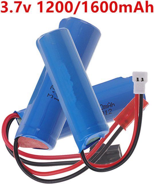 RC.BURST Wiederaufladbarer Lithium-Akku 14500 3,7V 1200mAh Blau für JJRC C2 D828 RC Auto Ersatzteile - Bild 1