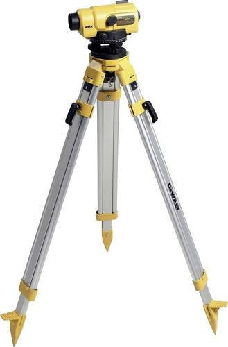 DeWalt Optisches Nivelliergerät DW096PK-XJ in Gelb mit Aluminiumgehäuse und Koffer - Bild 1