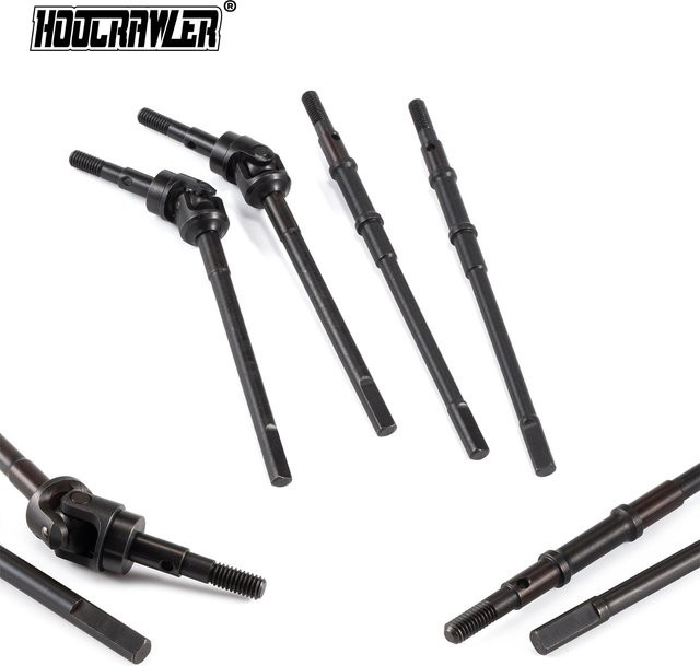 Axial Universalachssatz, Hinterachswellen aus Metall, Schwarz - Bild 1